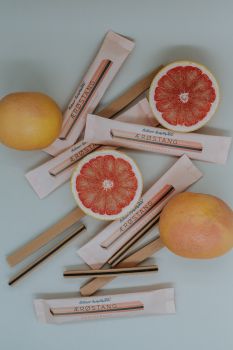 Preview: Hattesens Konfektfabrik Lakritzstange Grapefruit 25g